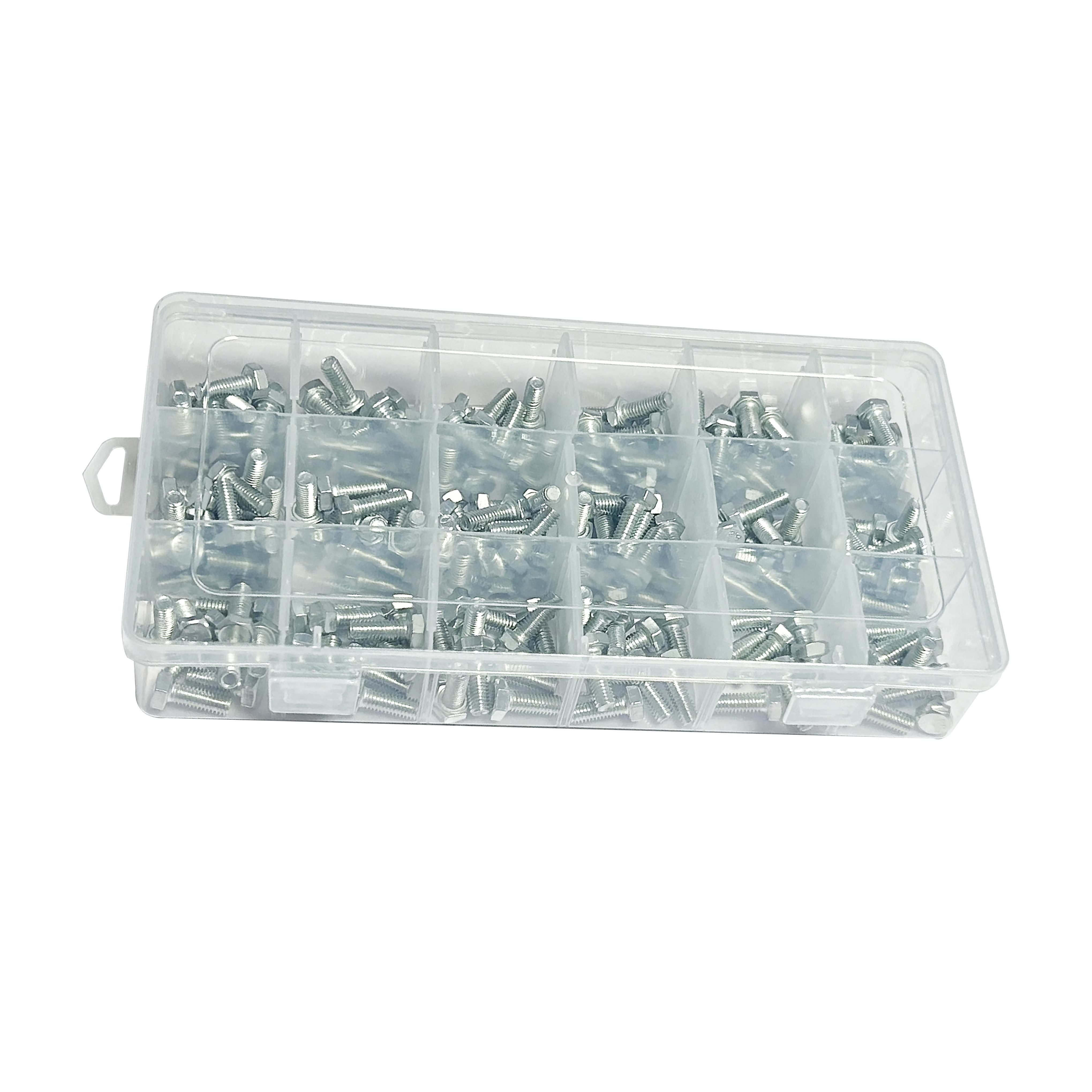High quality 6 8 24 36 31 Grids Clear Plastic Storage Box plastic packaging box for tools small items