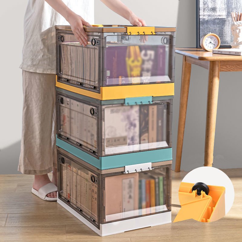 High Quality Multifunctional Storage Boxes Bins 20l Plastic Foldable Storage Box Collapsible Storage Boxes For Camping
