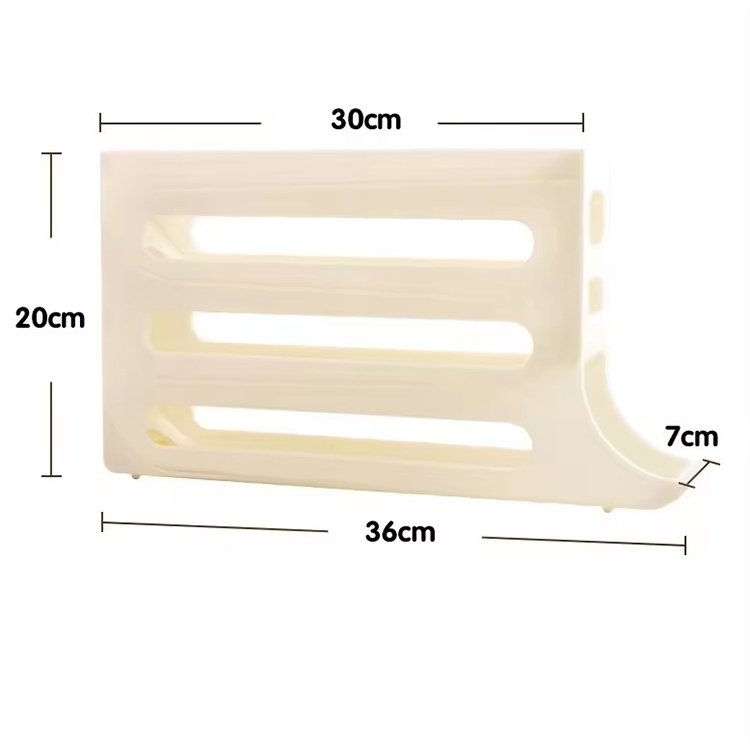 Refrigerator Automatic Rolling Egg Holder Egg Storage Container Fridge Eggs Organizer