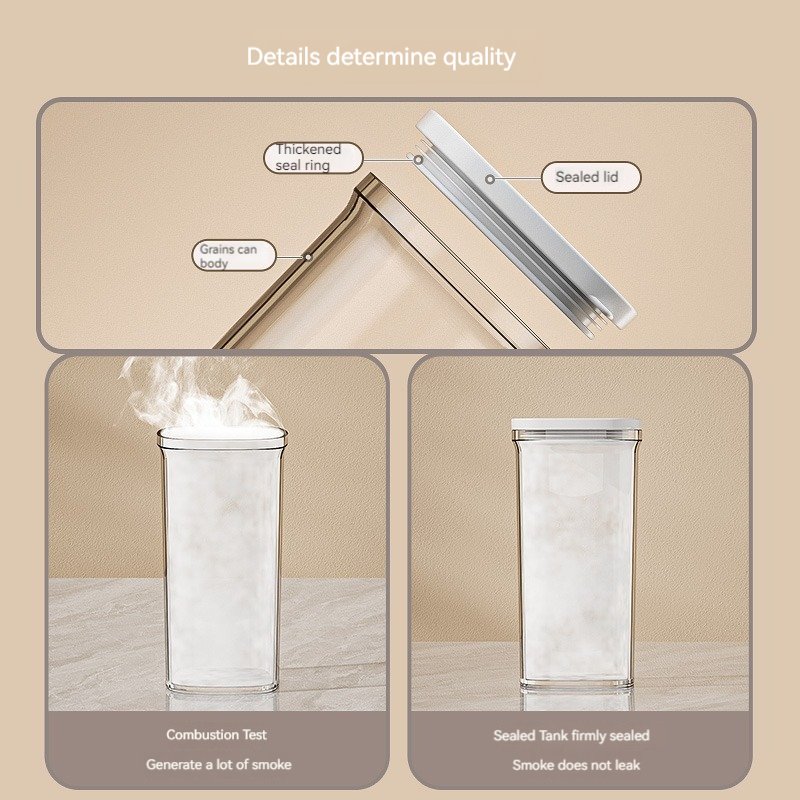 Wholesale Kitchen Transparent Food Preservation Container Air Tight Boxes Containers Plastic Storage Set Food Storage Box