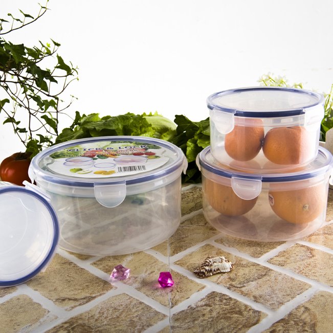Best selling school Transparent food storage plastic food container