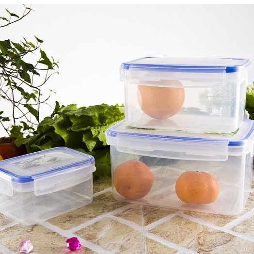 Best selling school Transparent food storage plastic food container