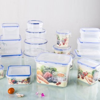 Best selling school Transparent food storage plastic food container