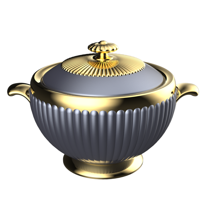3 Pcs Set 1.2L+1.8L+3.2L Luxury Home Use Insulated Stainless Steel portable thermal Hot Pot Food Warmer Casserole Container