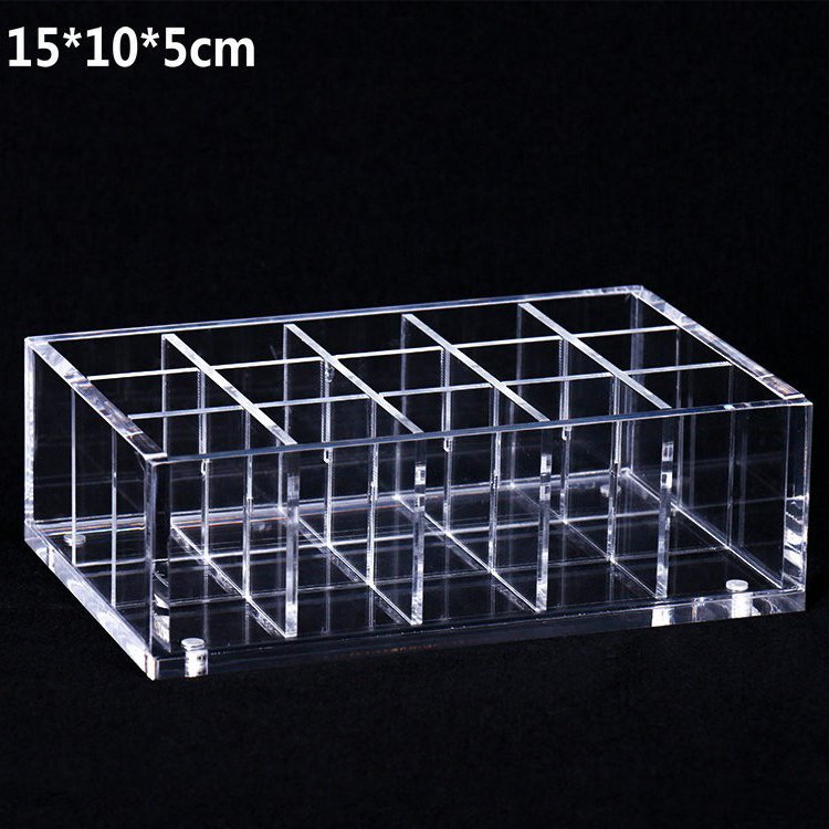 Factory direct acrylic storage box transparent clamshell drawer type cosmetics storage display rack cabinet