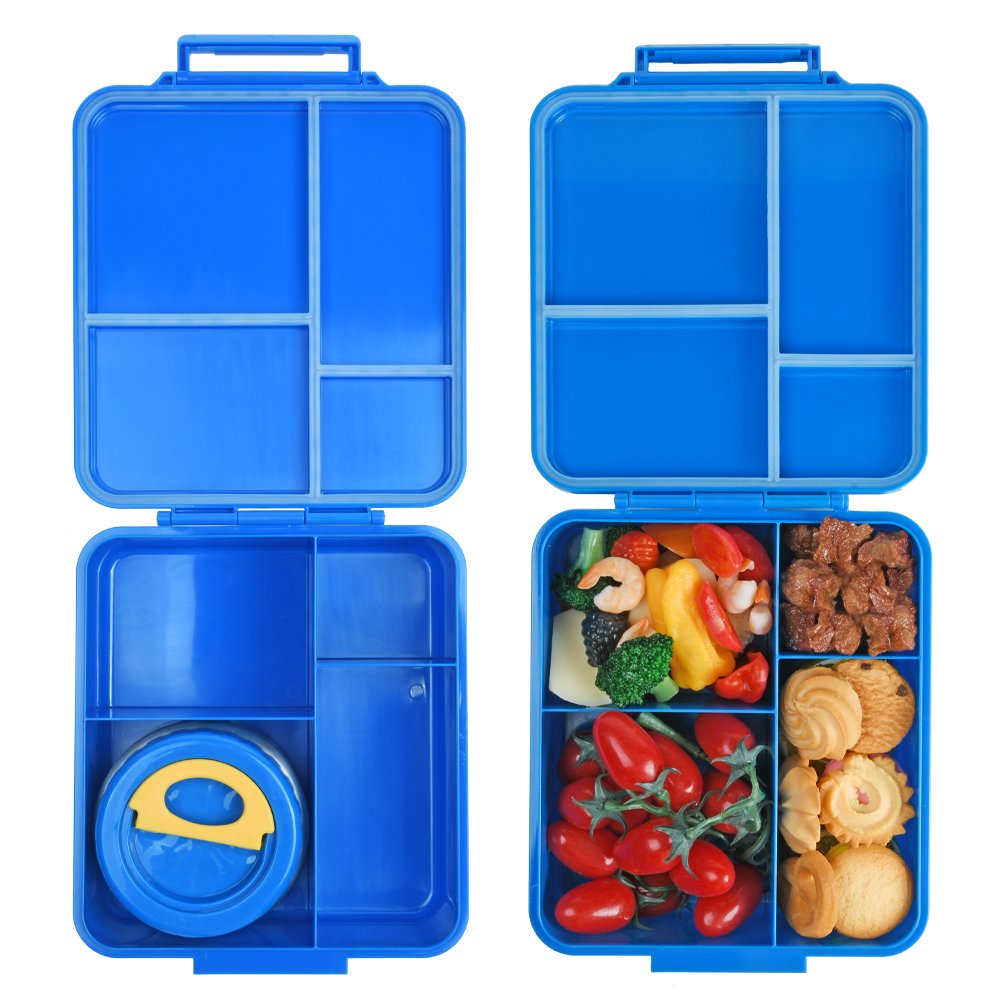 Aohea Storage boxes tritan lunch box with stainless steel thermal jar food container set