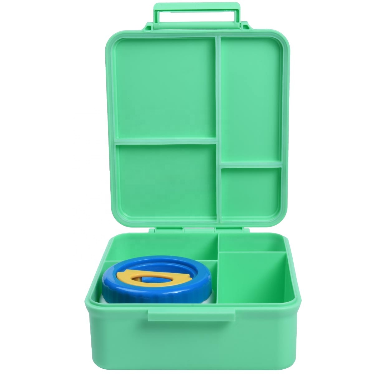 Aohea Storage boxes tritan lunch box with stainless steel thermal jar food container set