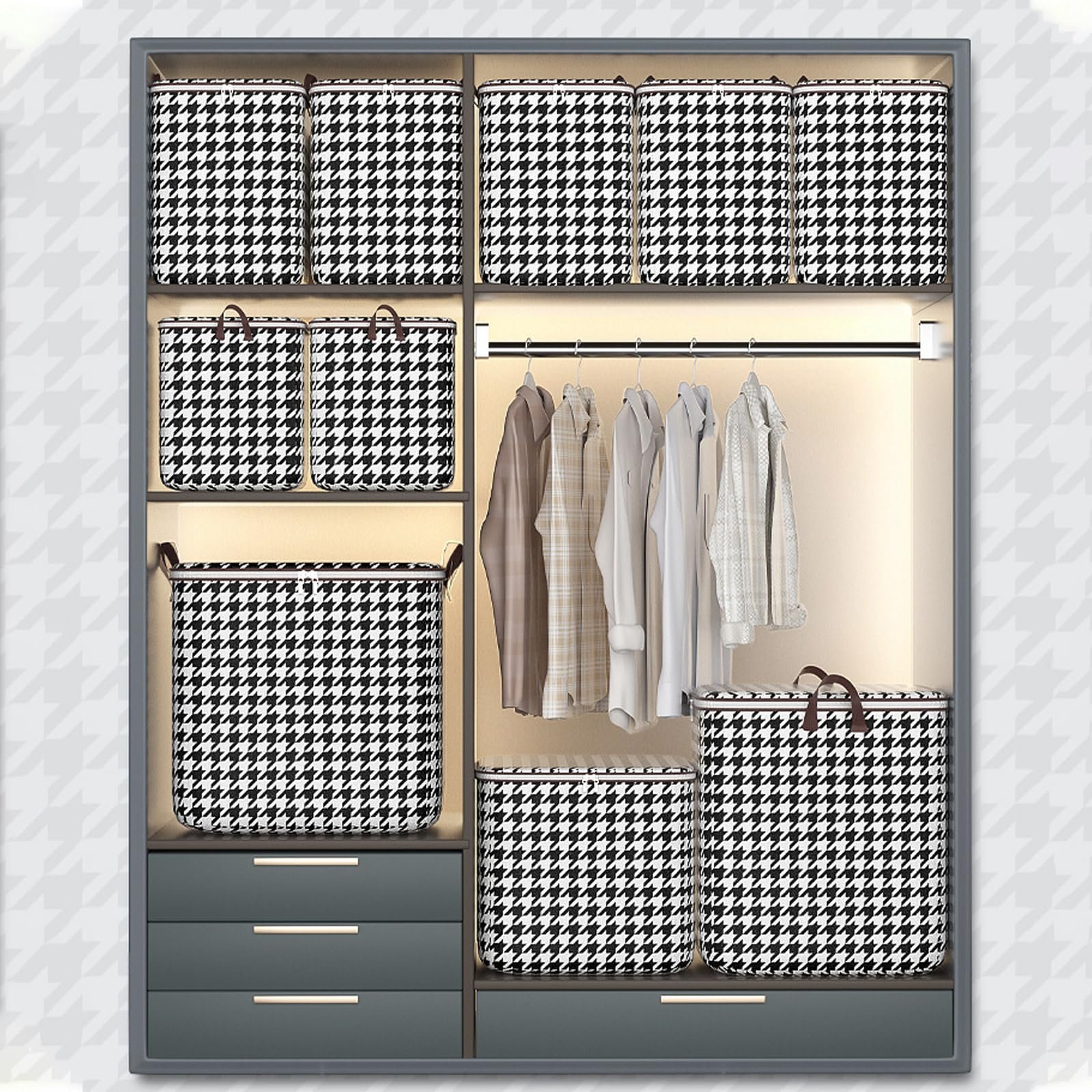 Hot Sale Fabric Storage Bag, Bedroom Quilt, Clothes Storage Box