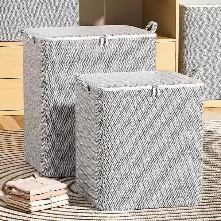 Large capacity bedroom quilt blanket storage bag cloth storage box
