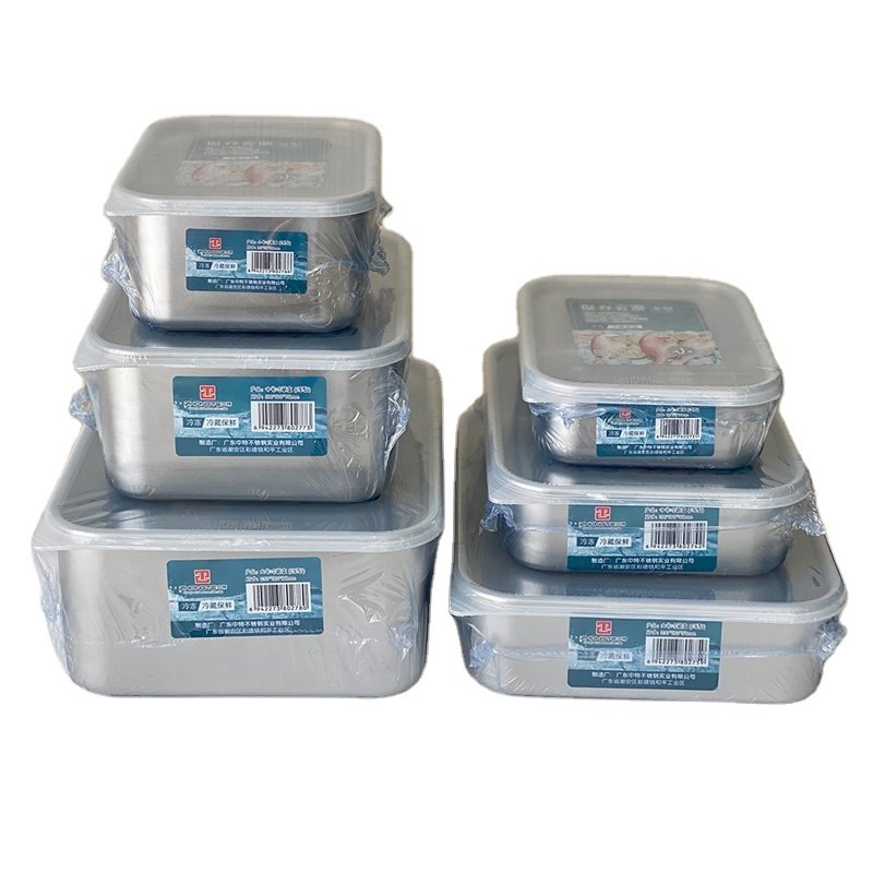 #DH stainless steel containers food Storage