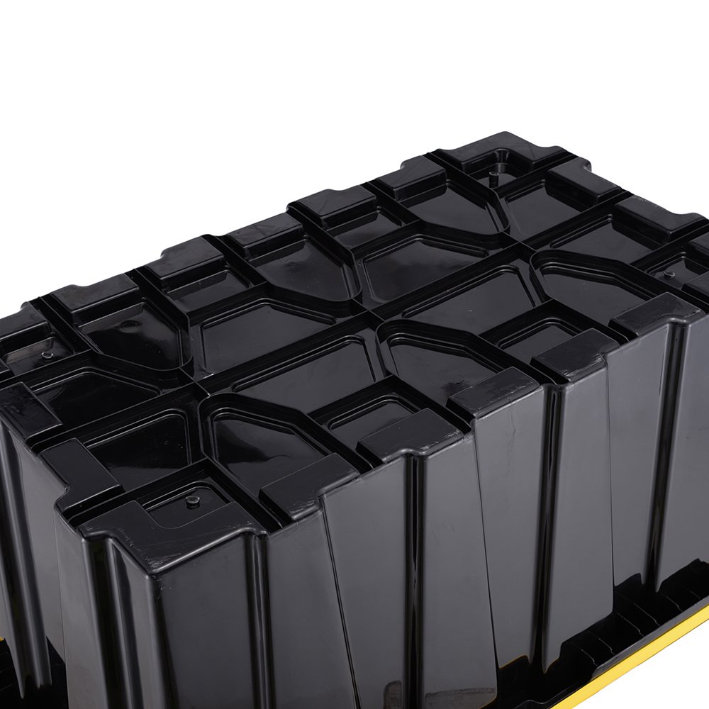 Eco friendly 150l stackable heavy duty packaging plastic storage box