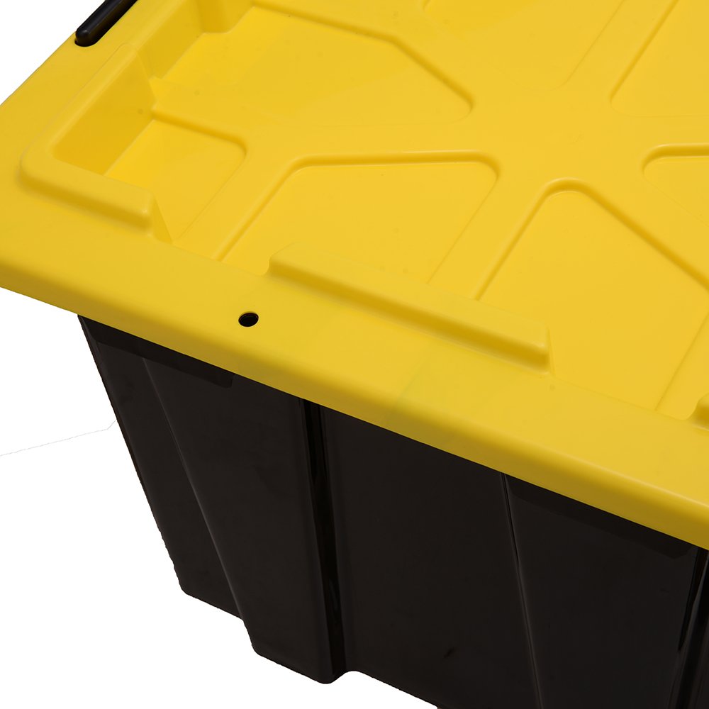 Eco friendly 150l stackable heavy duty packaging plastic storage box