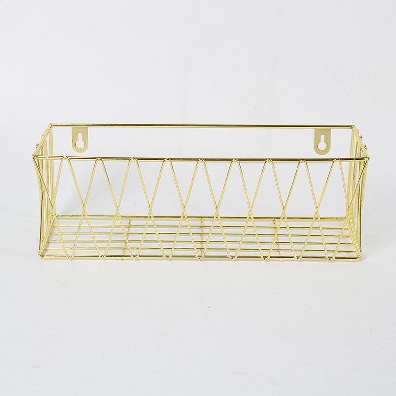 Metal Storage Basket Wall Hanging Decor Baskets for Home Storage Wire Wall Hanging Basket Storage box Organizer
