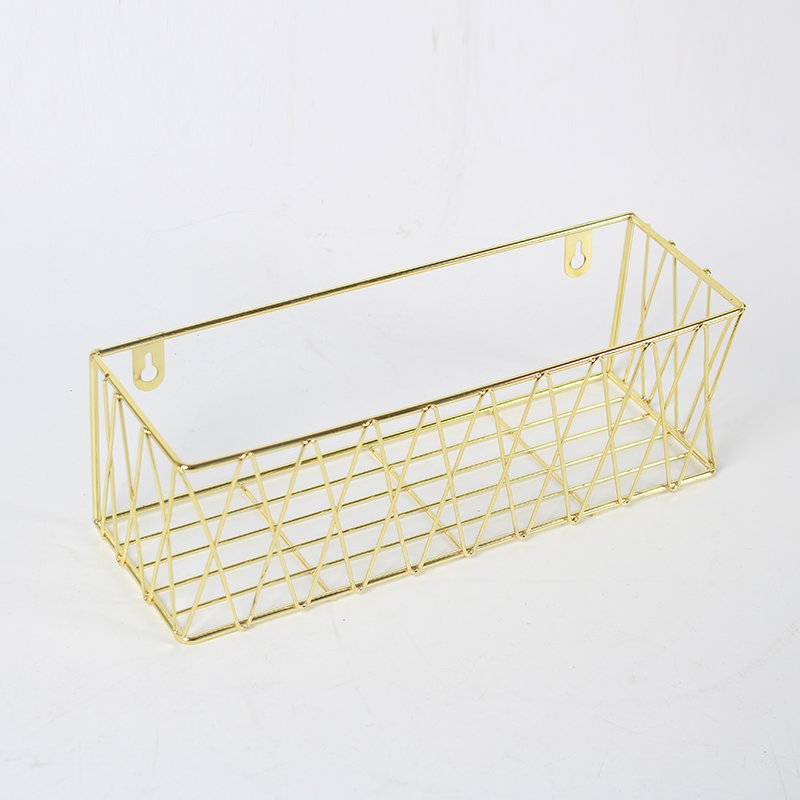 Metal Storage Basket Wall Hanging Decor Baskets for Home Storage Wire Wall Hanging Basket Storage box Organizer