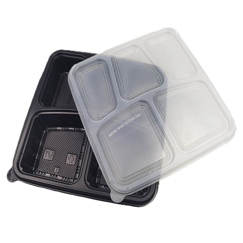 disposable new design plastic food storage bins lunch container