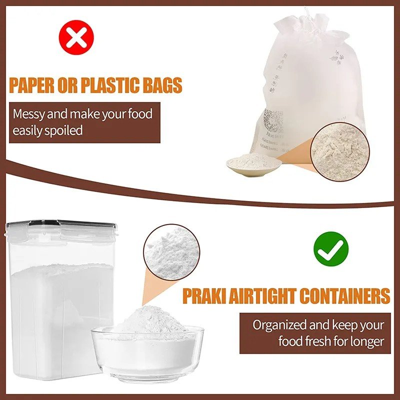 24 Pack Bpa Free Plastic Airtight Stackable Kitchen Pantry Storage Bins & Boxes Food Storage Containers Set With Lids