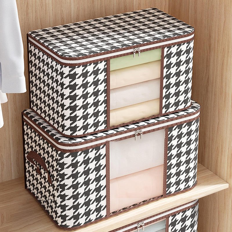 Foldable Large Clothe Organizer Storage Box Organizer Fabric Large Capacity Clothe Storage Bag Opp Bag Multifunction CLASSIC