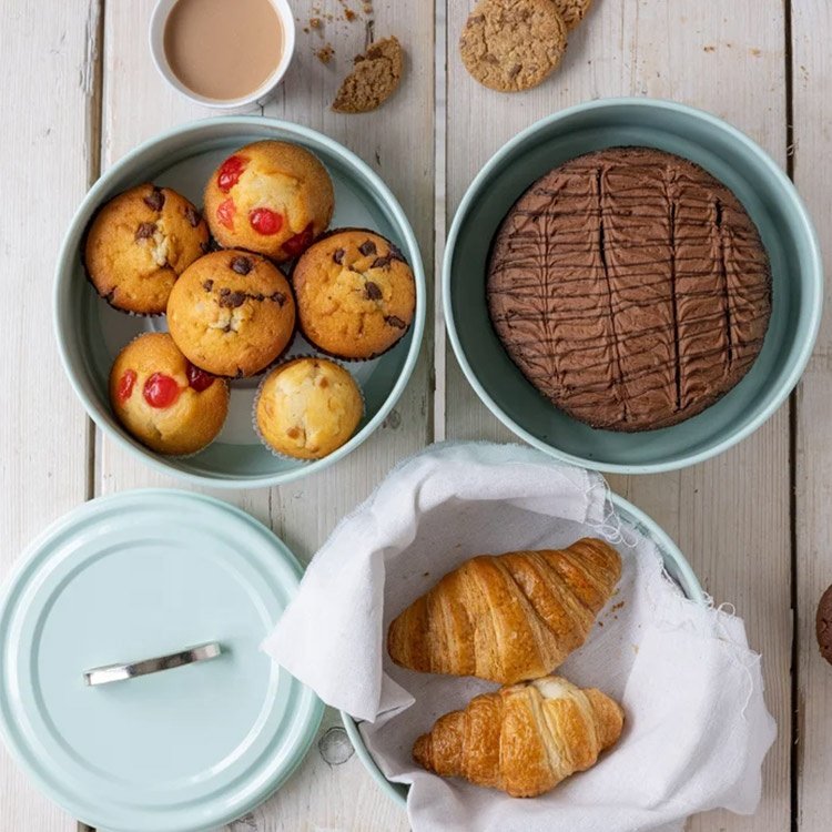 Food-grade Metal Farmhouse Kitchen Decoration Biscuit Cake Tin Coffee and Sugar Canisters