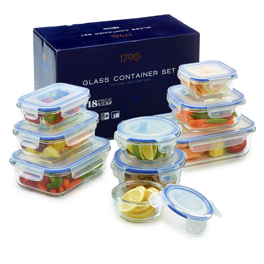 factory price Storage Box Glass Meal Prep Lunch Bento