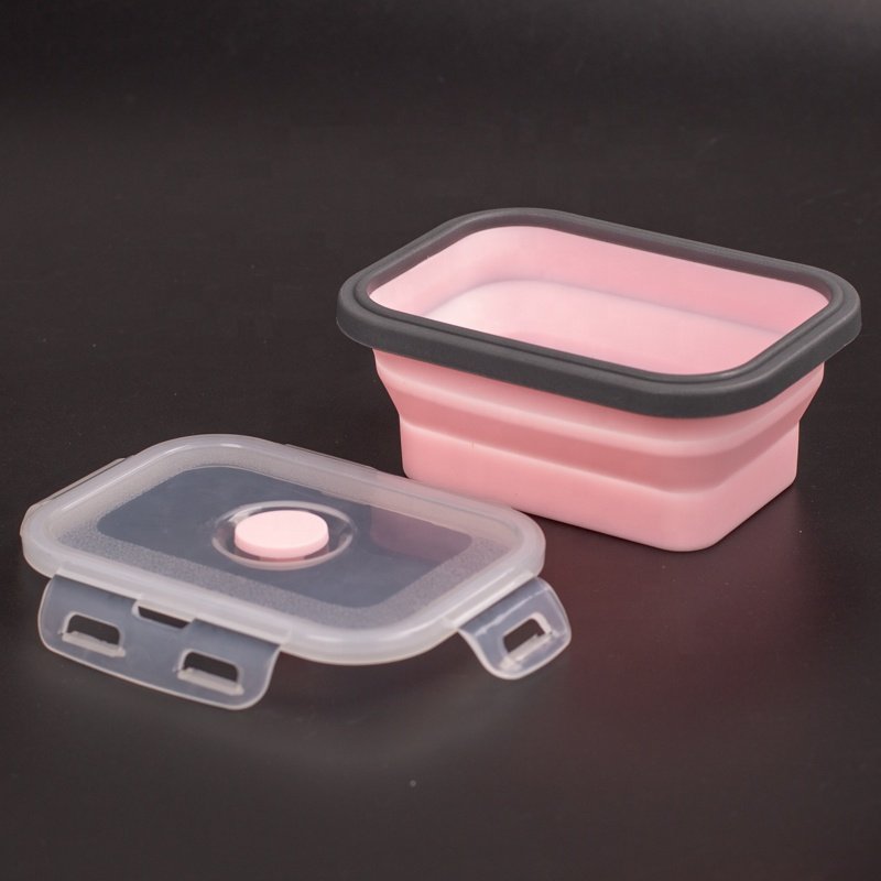 Factory direct sales Best Selling Lunch Box foldable Food Storage Container Korean Cover Light Technics