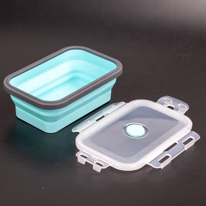 Factory direct sales Best Selling Lunch Box foldable Food Storage Container Korean Cover Light Technics