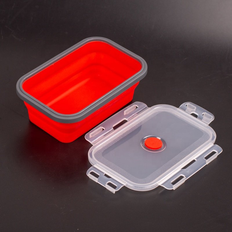 Factory direct sales Best Selling Lunch Box foldable Food Storage Container Korean Cover Light Technics