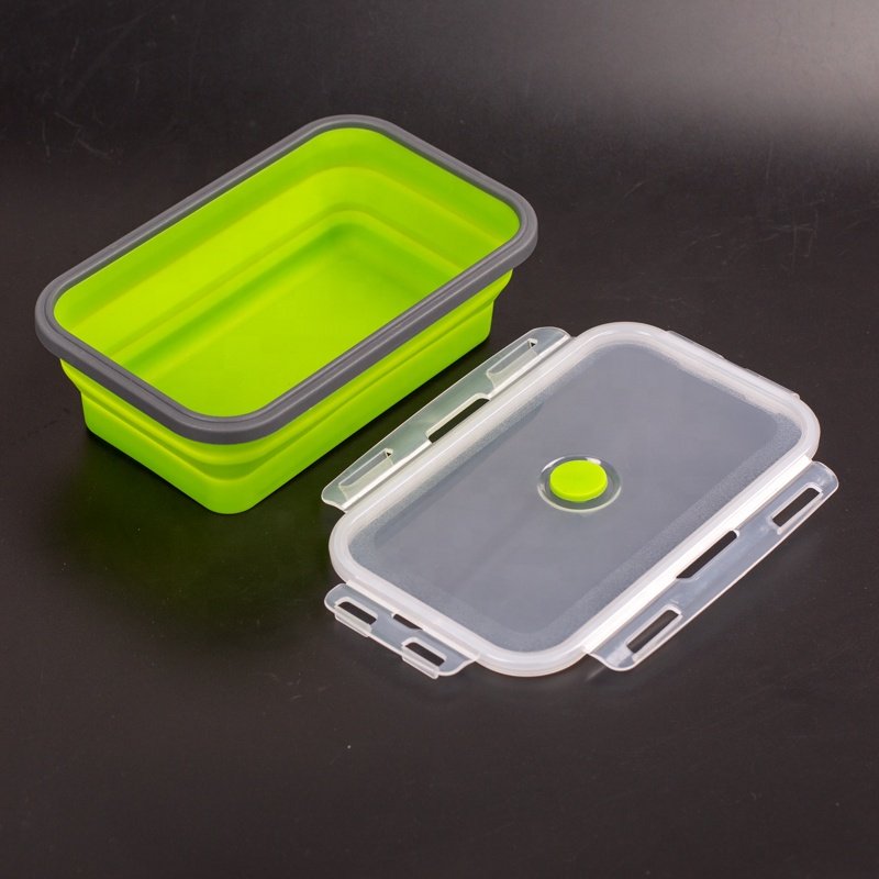 Factory direct sales Best Selling Lunch Box foldable Food Storage Container Korean Cover Light Technics