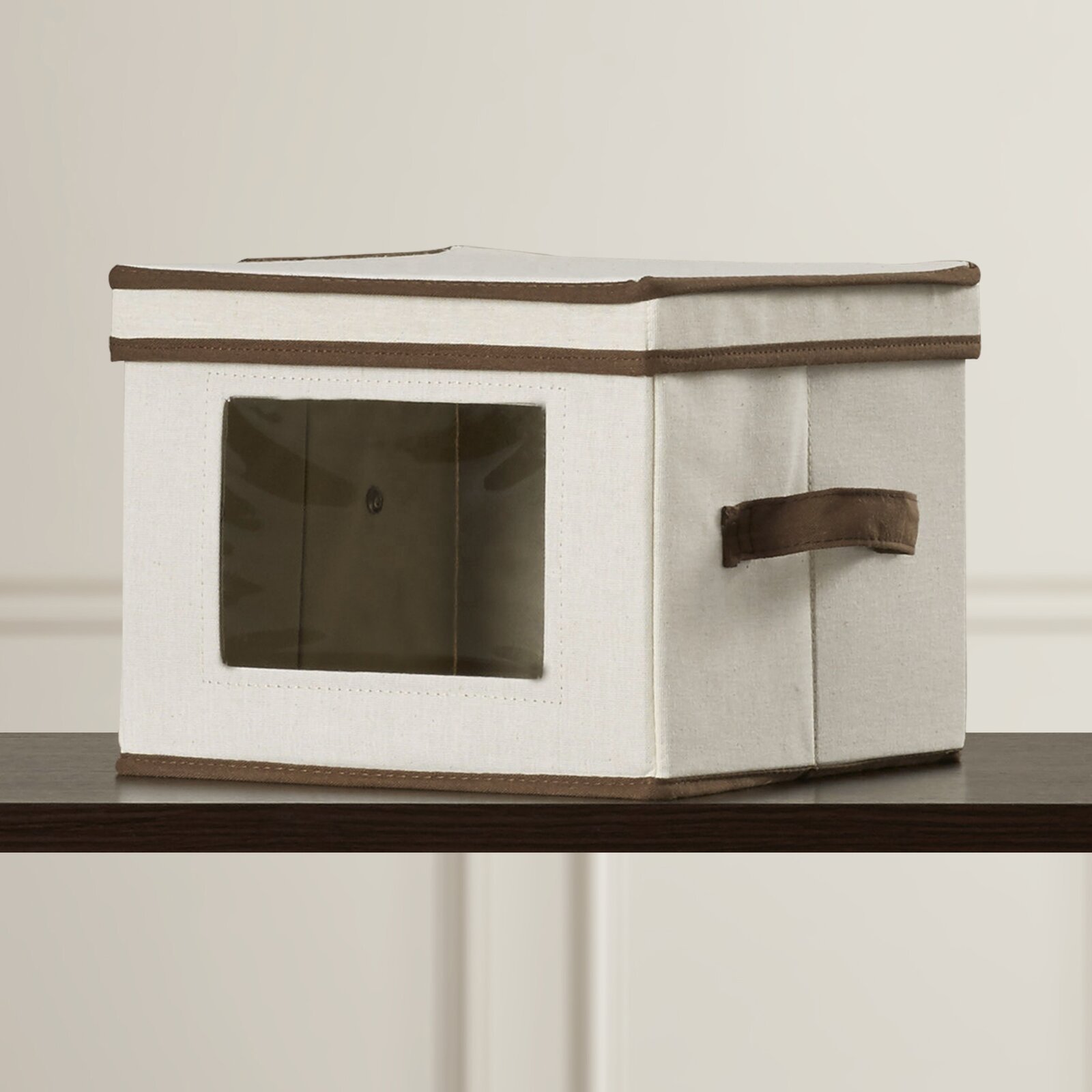 Fabric storage box anti dust sorting items bin household multifunctional box