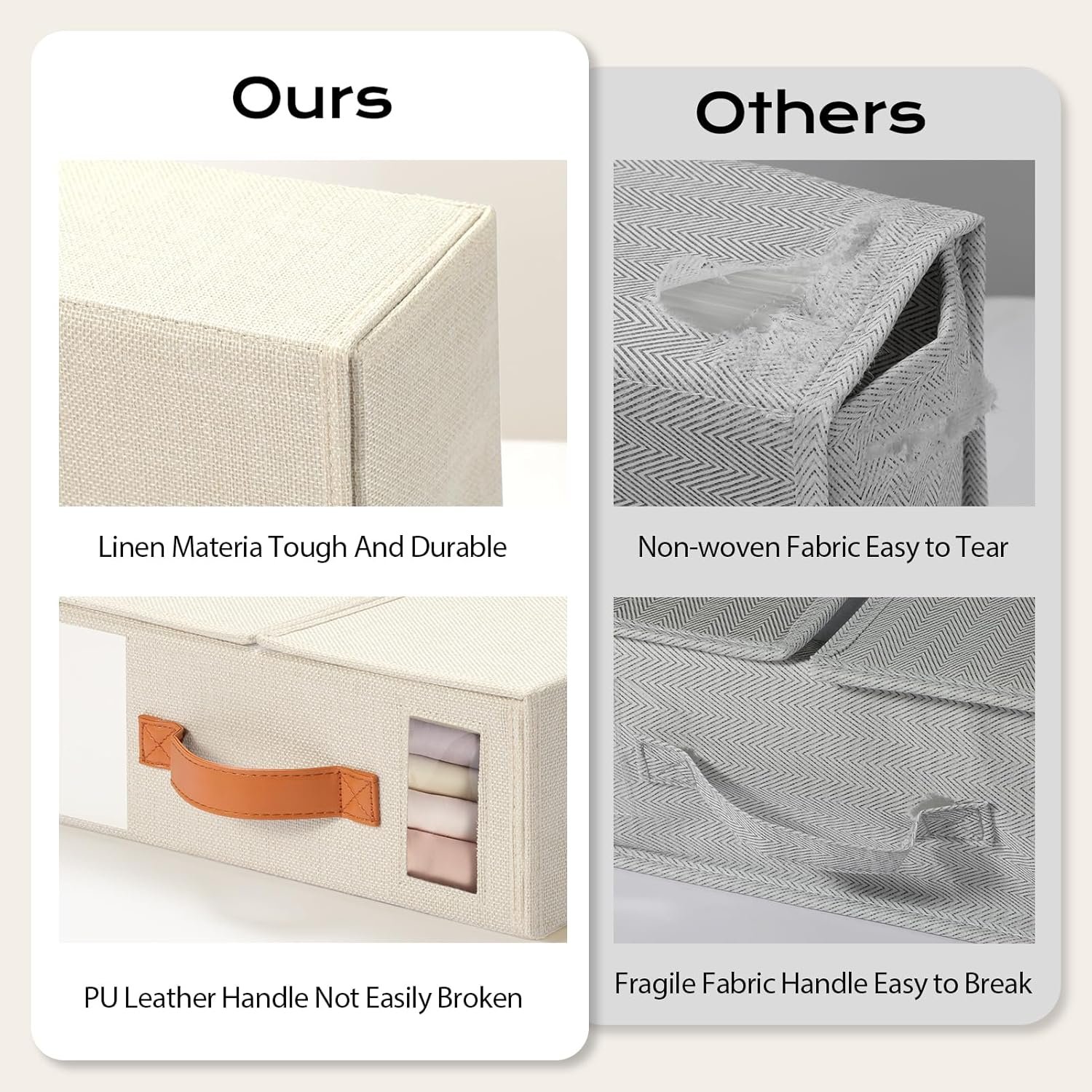 Hot Selling Detachable Multifunction Bedsheet Organizers Functional Storage Boxes for Home Organization