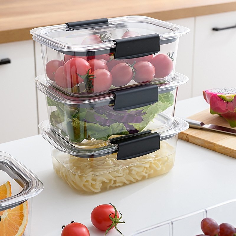 Food Storage Jar Tin Food Cans with Lid BPA-free Food Storage Container Set Fresh Keeping Box