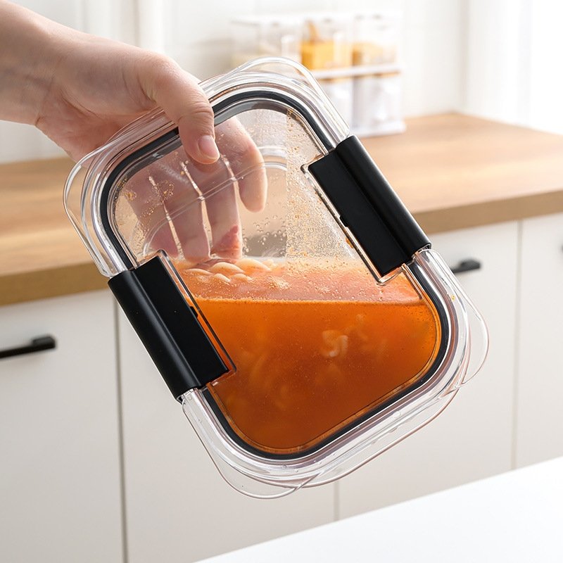 Food Storage Jar Tin Food Cans with Lid BPA-free Food Storage Container Set Fresh Keeping Box