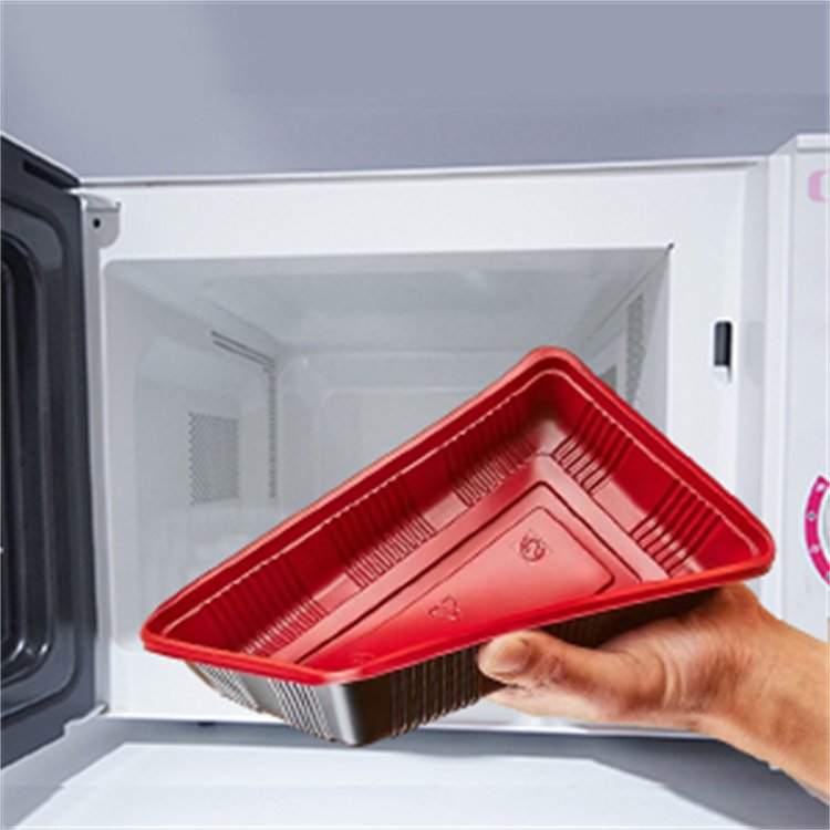 Factory Direct Sales Disposable Plastic Food Packaging Lunch Boxes Microwave Food Bento Storage Container