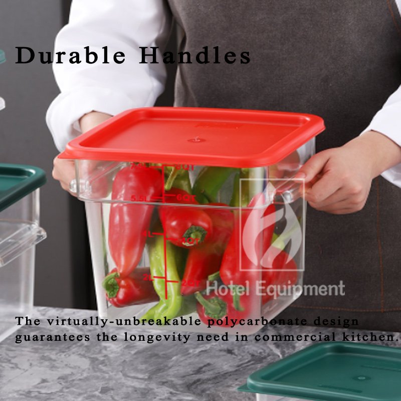 Food Airtight Plastic Food Storage Containers Refrigerator Freezer Kitchen Storage Clear Design