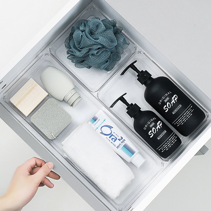 Wholesale Hot Selling High Quality Drawer Acrylic Plastic Cosmetic Organizer Storage Box