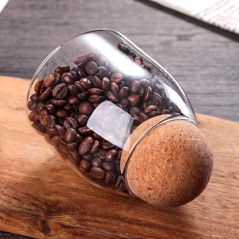 Wholesale Borosilicate Glass Food Storage Jars with Airtight Acacia Wooden Screw Lid Kitchen Storage Container with Cover Style