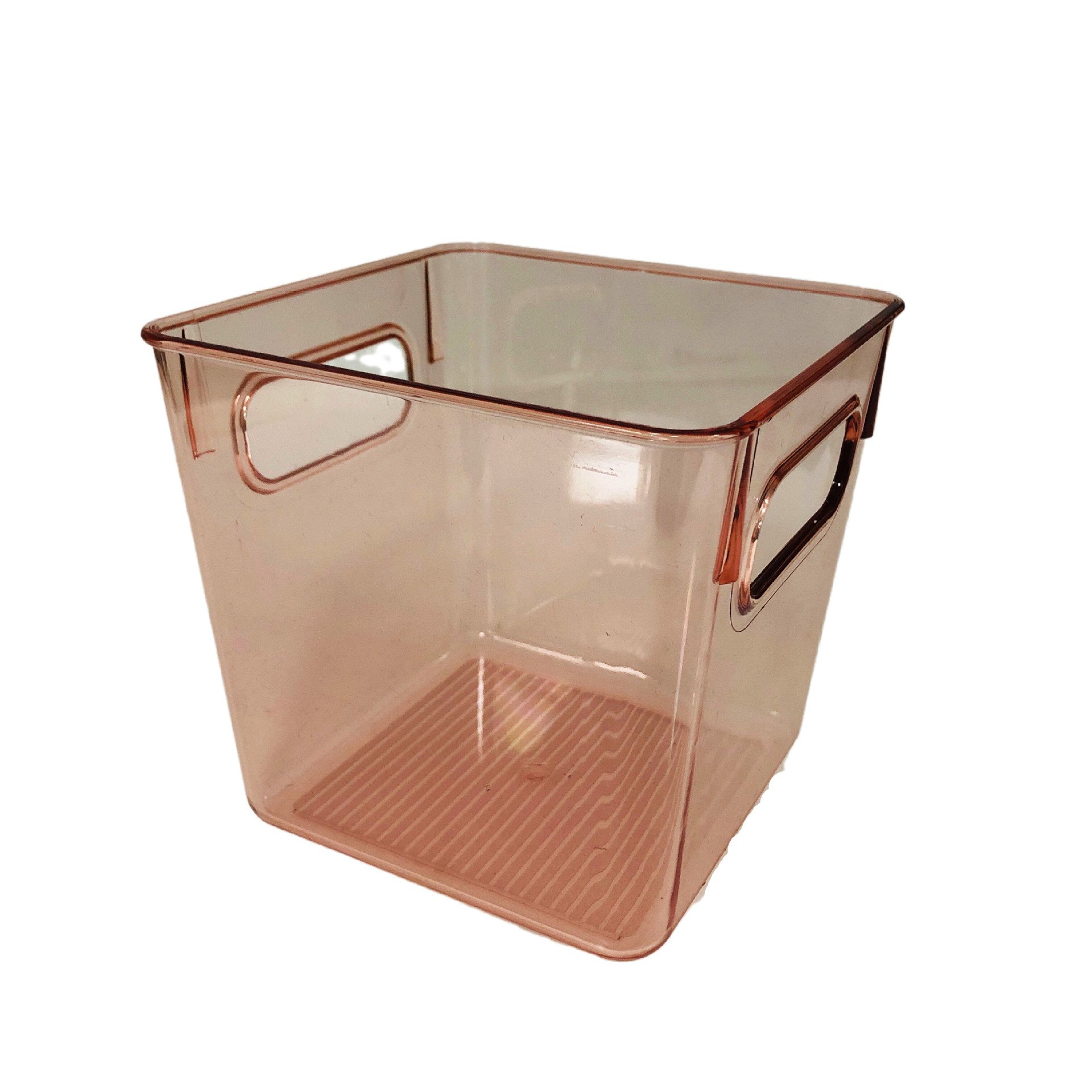 New arrival square refrigerator storage box multifunctional kitchen storage transparent food storage bin for kitchen