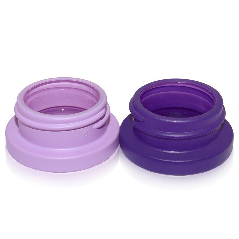 Custom Colors Logo Printing 1 3 5 7 9 Gram CR Glass Jars Concentrate Containers