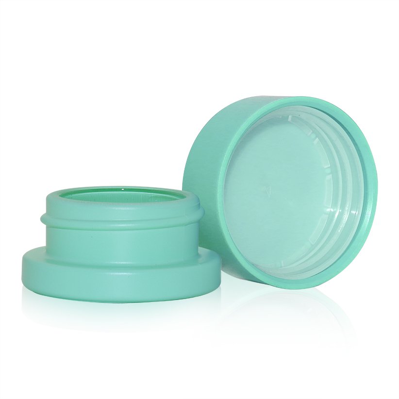Custom Colors Logo Printing 1 3 5 7 9 Gram CR Glass Jars Concentrate Containers