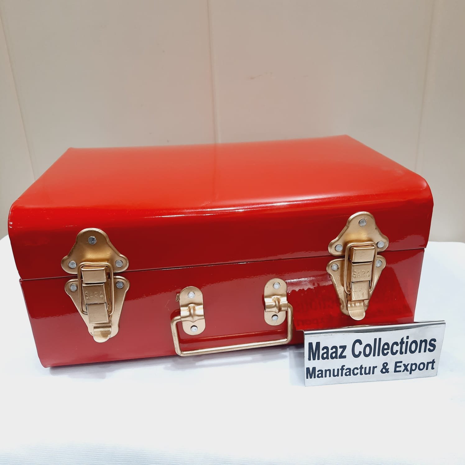 High Quality Gift metal Packaging Folding storage box