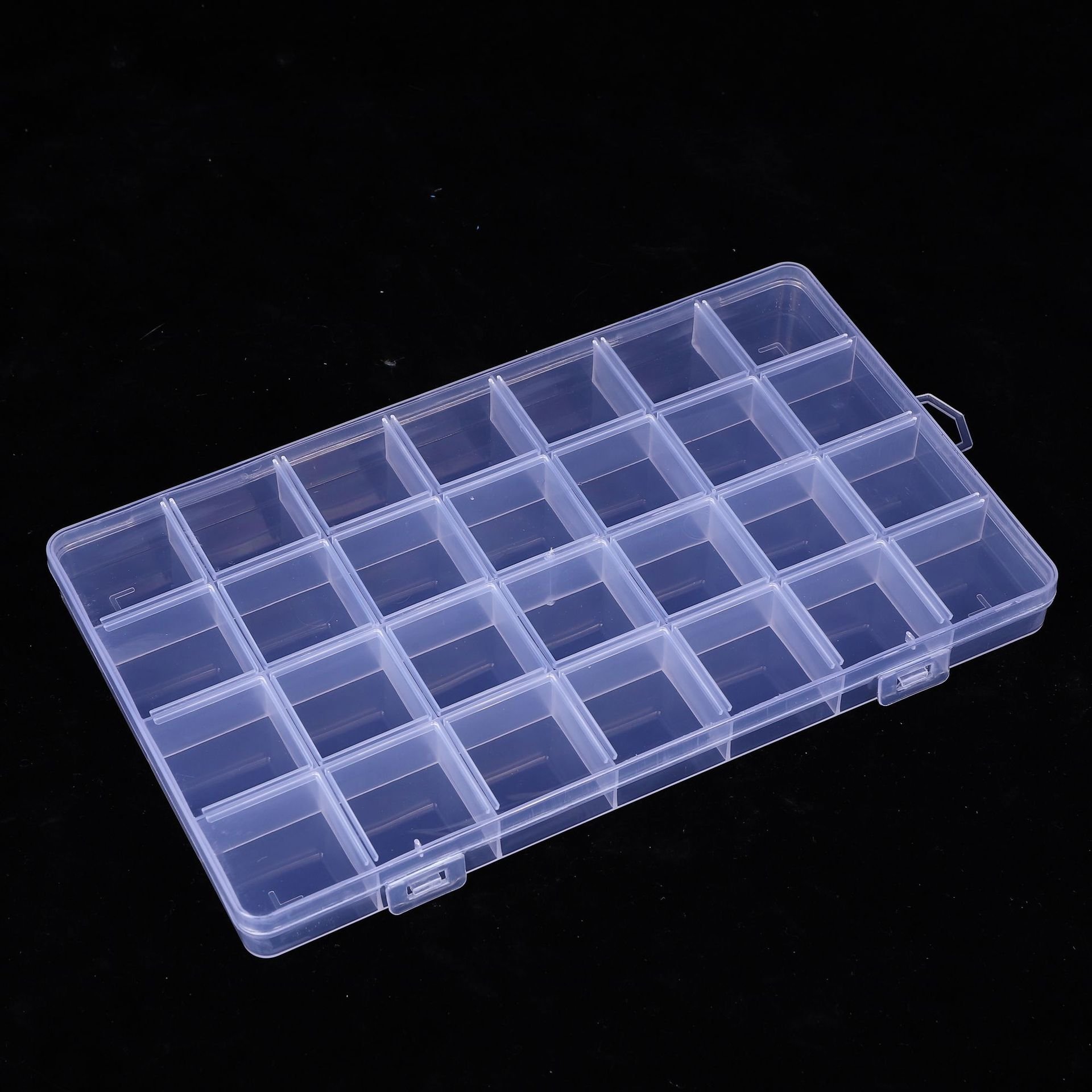 Multi Compartments Transparent Storage Box For DIY Jewelry Beads