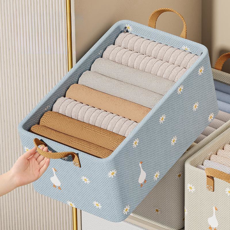 Wholesale Steel Frame Storage Box Collapsible Family Expenses Clothes Wardrobe Drawer Type Be Dust-proof Arrange Storage Box