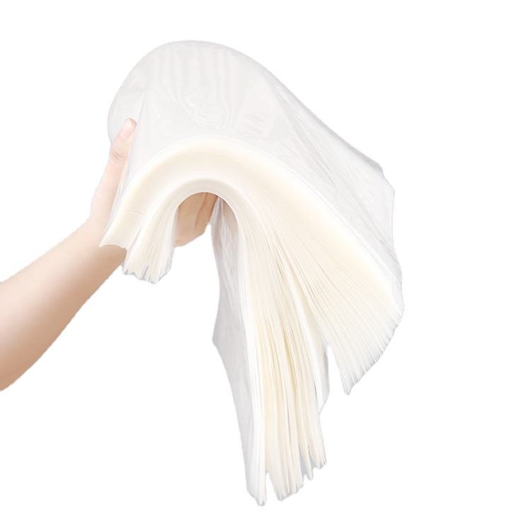 Custom reusable seal flat aluminium foil transparent plastic packaging bags food vacuum bag