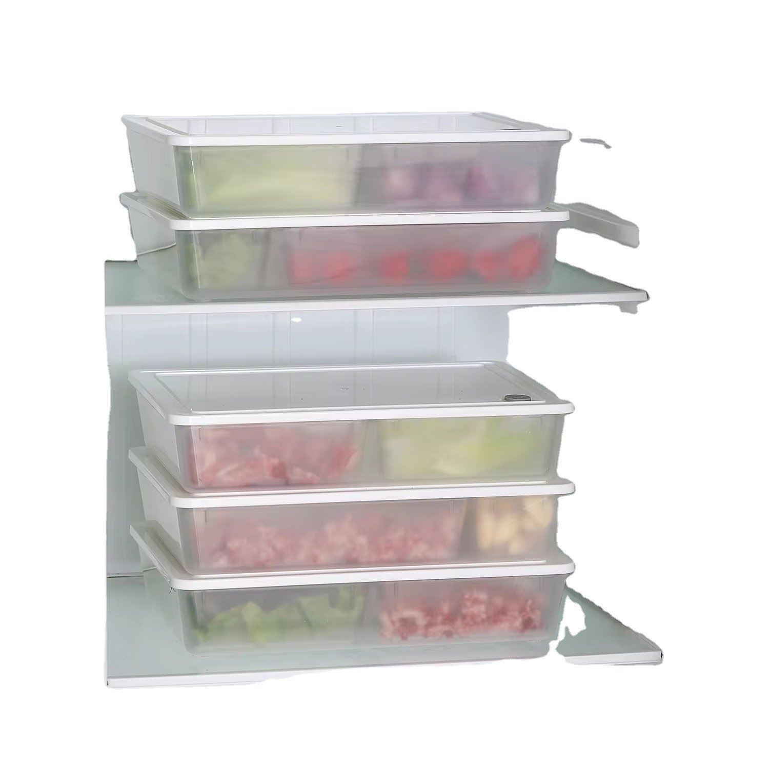 Frozen Foods Storage Container Kitchen Organizer Frozen Food Sealed Storage Box kitchen Accessories Storage Box With Lid