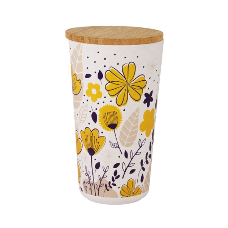 Kitchen Countertop Utensil 900ml PLA Plastic Food Storage Biscuits Sugar Coffee Bean Jar With Seal PLA Lid