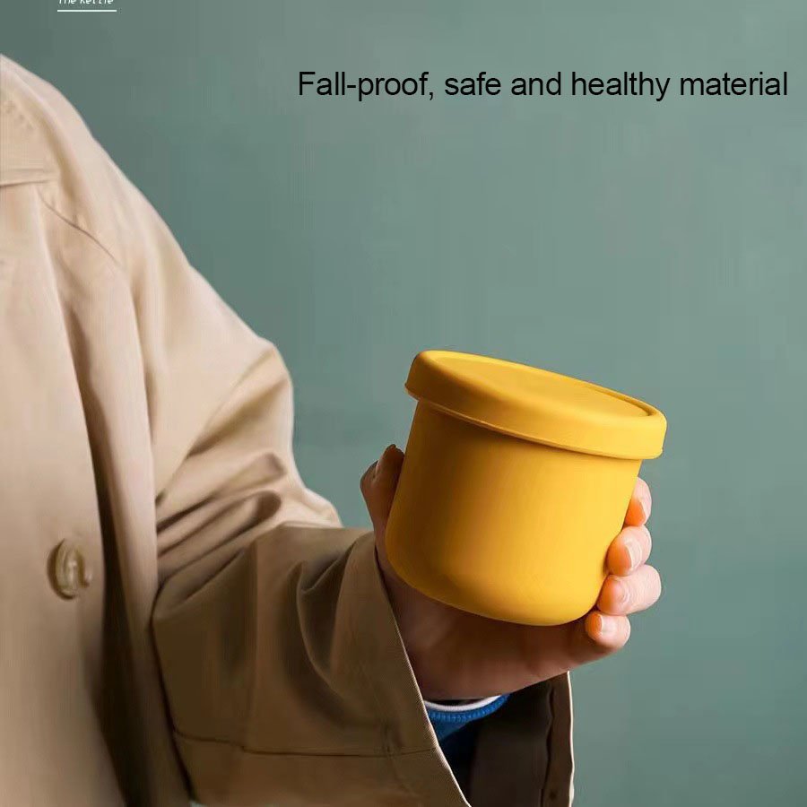 Silicone Baby Food Container Household Portable Storage BPA Free Keep Fresh Lunch Box