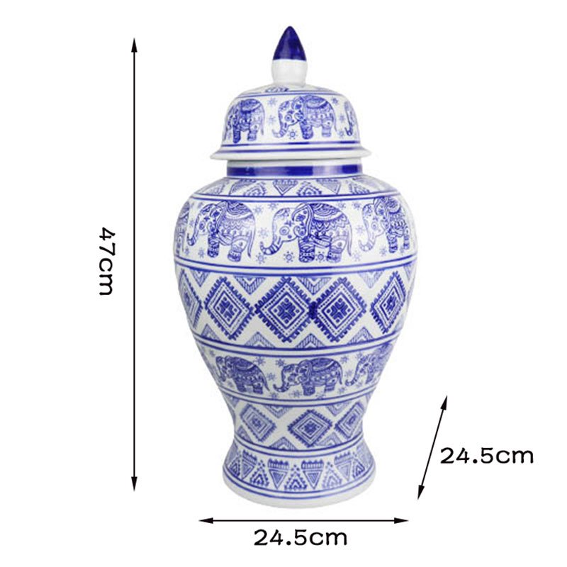 Redeco Fashion Elegant Kitchen Accessories Durable Storage Jar Ceramic Food Storage Jar For Home Decor