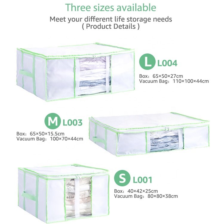 Clothes Quilt Storage Box Dustproof Non-woven Fabric Art Foldable Vacuum Storage Clothes Box Books Children Toy Oxford Cloth Box
