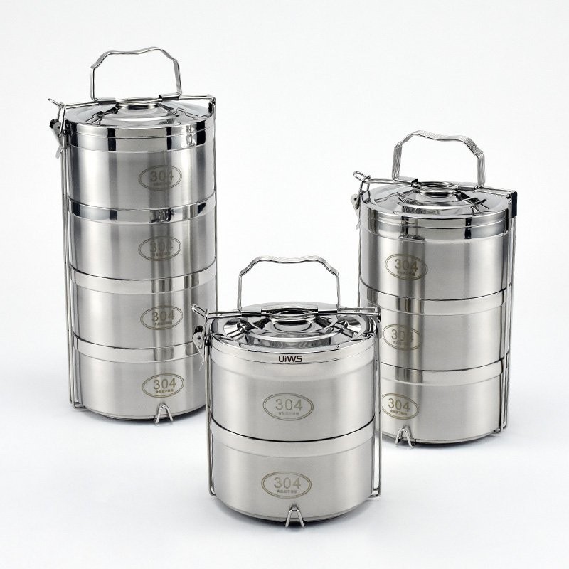 Hot sale stainless steel tiffin box bento lunch box multilayer tiffin food storage container