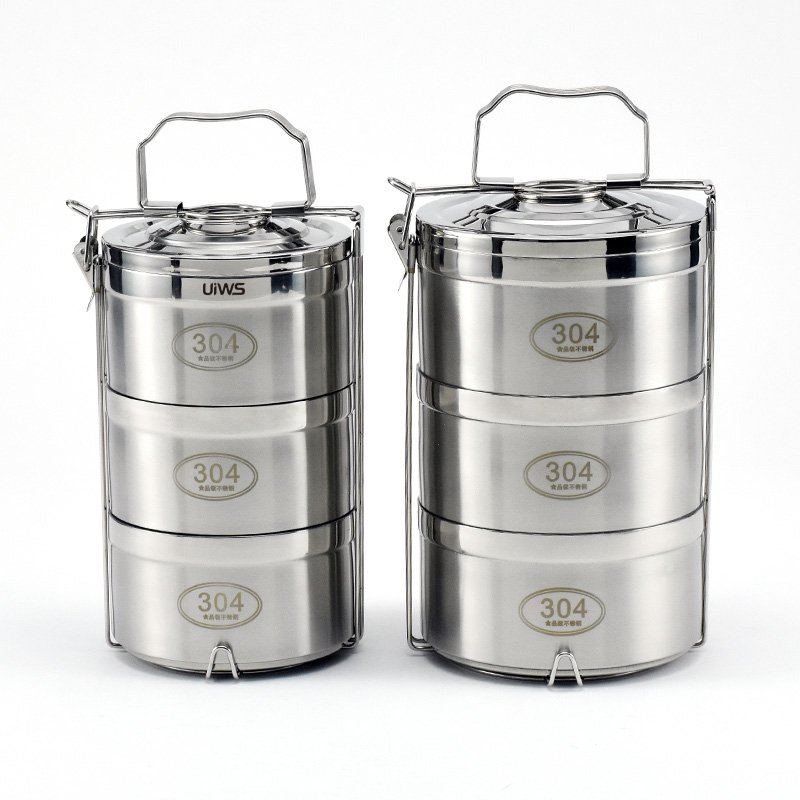 Hot sale stainless steel tiffin box bento lunch box multilayer tiffin food storage container