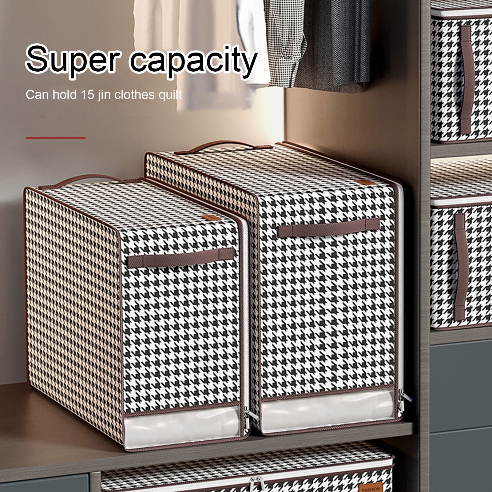 Large Clothes Organizers Folding Clothing Storage Box For Closet